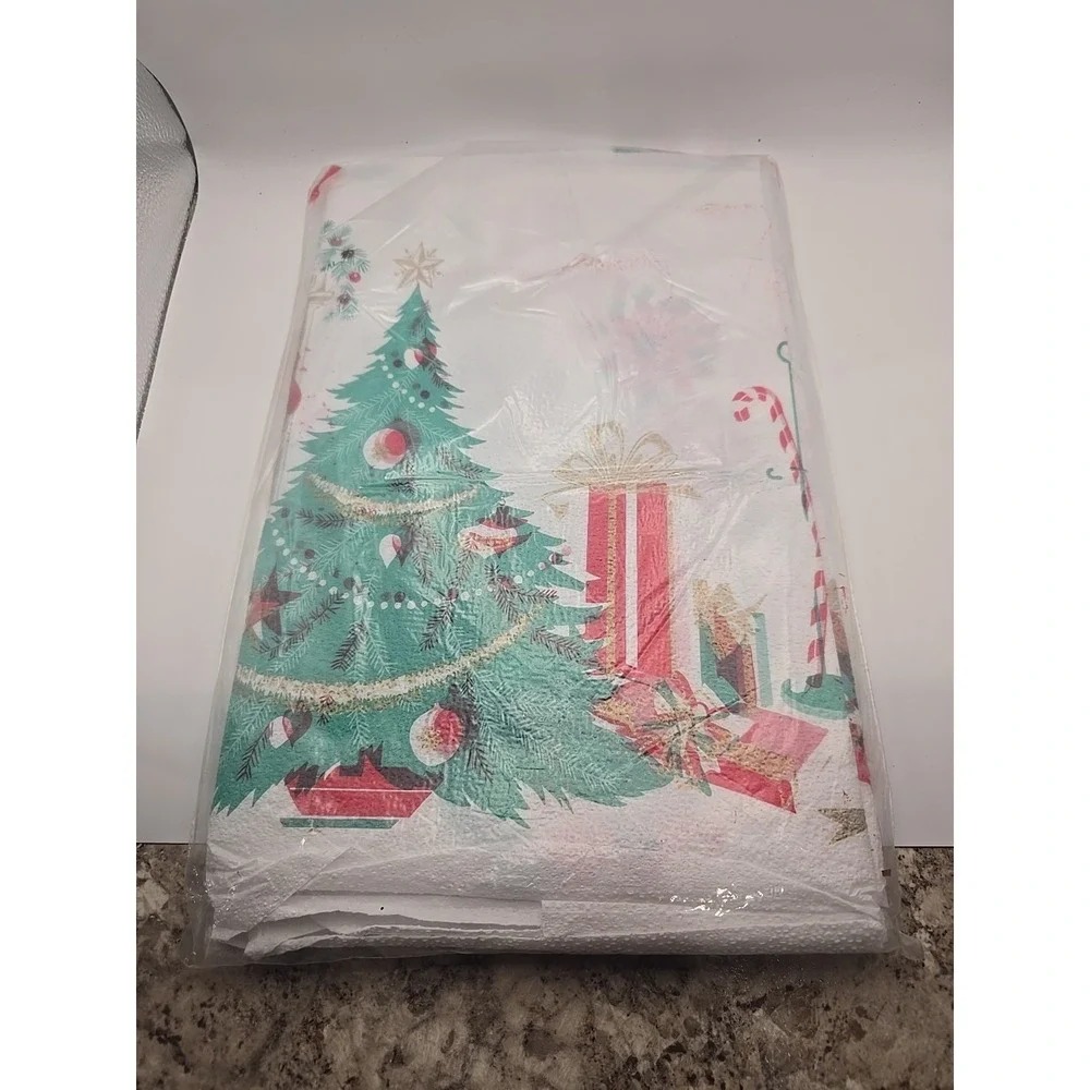 Vintage S Christmas Table Cloths‎ Oblong 52